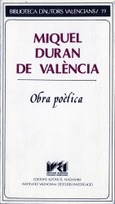 Miquel Duran de València. Obra poètica