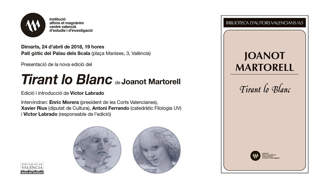Presentació de la nova edició de "Tirant lo Blanc" de Joanot Martorell