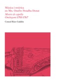 Música i retòrica en Mn. Onofre Penalba Donat, mestre de capella. Ontinyent 1701-1767