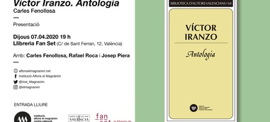 Presentación - Víctor Iranzo: Antologia (CANCELADA)