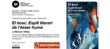 El Magnànim presenta a Barcelona "El bosc, espill literari de l'ésser humà"