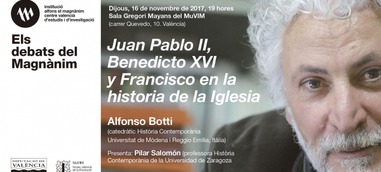 "Juan Pablo II, Benedicto XVI y Francisco en la historia de la Iglesia"