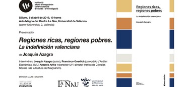Regiones ricas, regiones pobres. La indefinición valenciana
