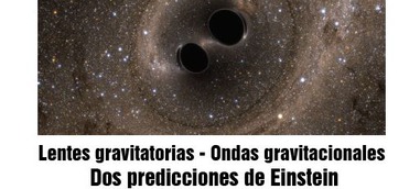 Lentes gravitatorias y ondas gravitacionales