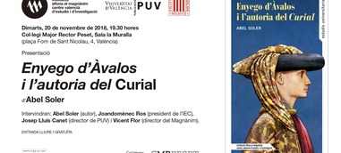 El libro que descubre la autoría de "Curial e Güelfa", clásico de la literatura valenciana