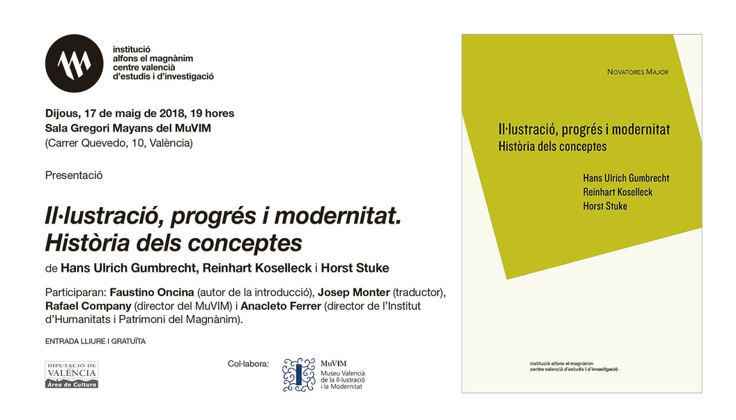 "Il·lustració, progrés i modernitat. Història dels conceptes" de Gumbrecht, Koselleck i Stuke