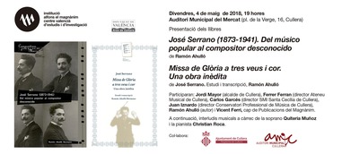 Los dos libros del maestro José Serrano se presentaron en Cullera