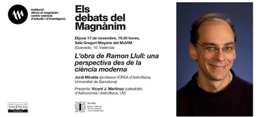 La obra de Ramon Llull desde la ciencia moderna por Jordi Miralda