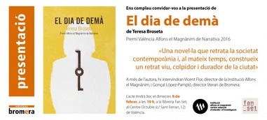 "El día de demà" se presenta en la ciudad de Valencia