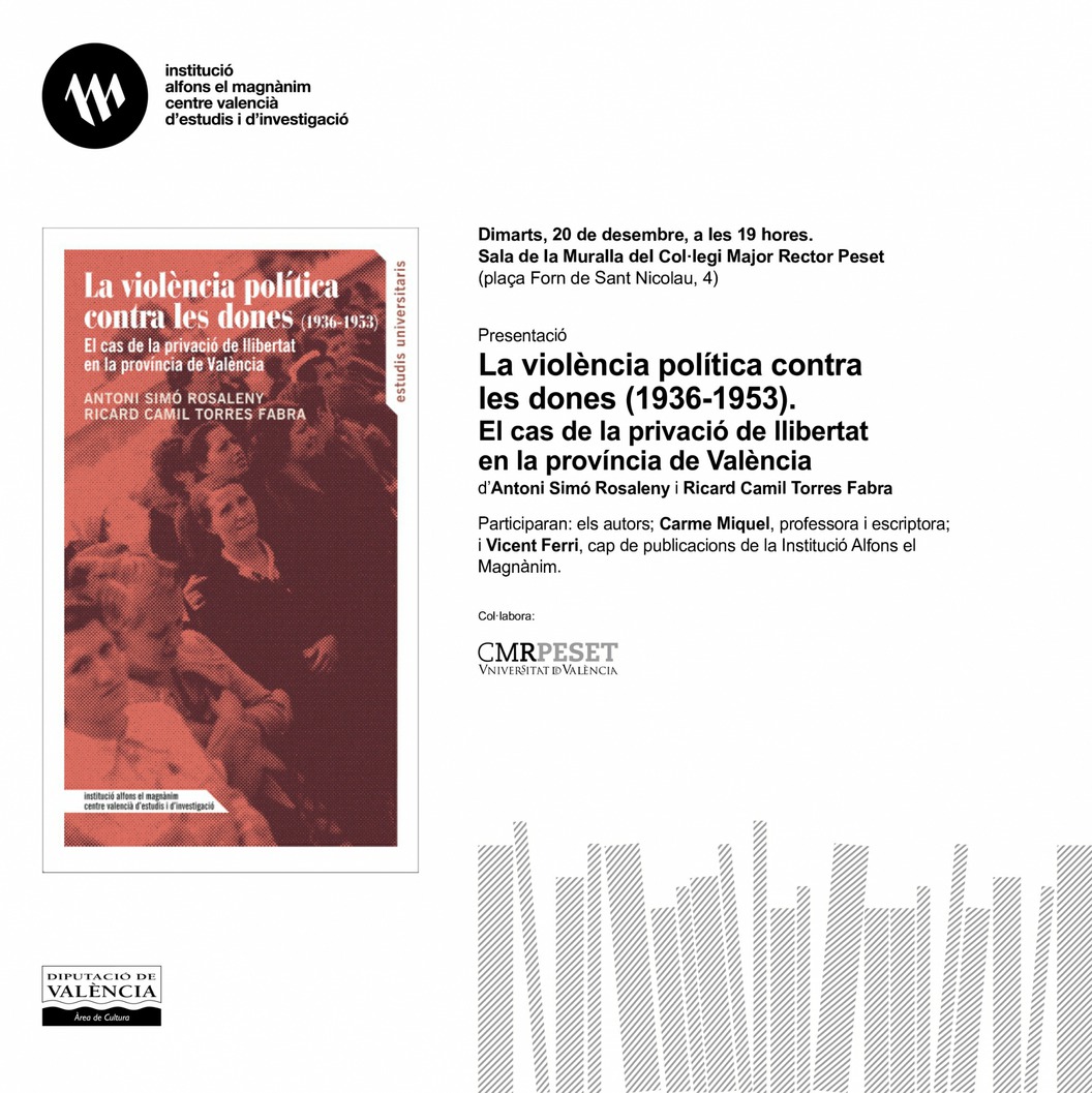 Presentación del libro ‘La violència política contra les dones (1936-1953)’