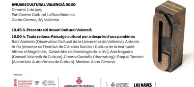 Presentación - Anuari Cultural Valencià 2020