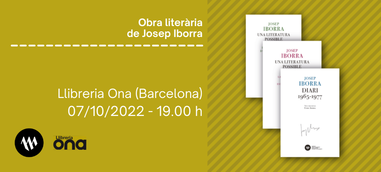 Presentación de la obra literaria de Josep Iborra