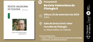 Presentació: Revista Valenciana de Filologia