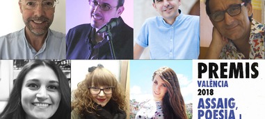 Antoni Corominas, Jordi Julià, Joanjo Garcia, Javier Velaza, Núria Tamarit, Mònica Richart i Estefanía Cabello guanyen els Premis València de 2018