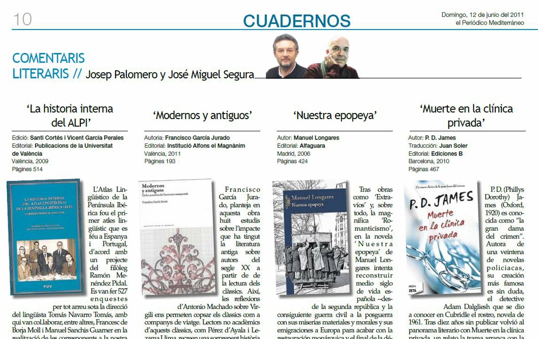 Les publicacions de la IAM a la premsa de Castelló