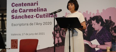 L'AVL celebra el centenario de Carmelina Sánchez-Cutillas con un recital poético