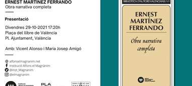 La publicación de la obra completa descubre la importancia de la narrativa de Ernest Martínez Ferrando