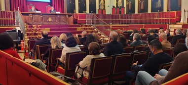 El Magnànim en l'assemblea general d'editorials i centres d'investigació espanyols