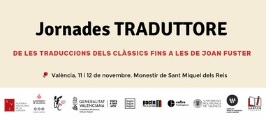 TRADUTTORE, la 1a edición en València de unas Jornadas y Feria Editorial