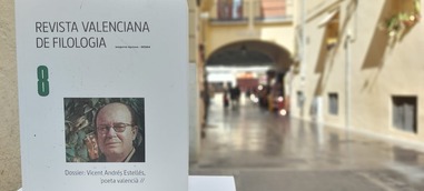 Nuevo número de la Revista Valenciana de Filologia, dedicado al poeta Vicent Andrés Estellés