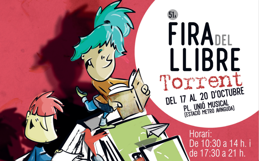 La Fira del Llibre de Torrent obri les portes dijous 17 d’octubre